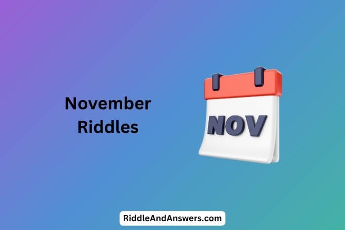 November Riddles: What Comes Quietly and Turns Days Chillier?
